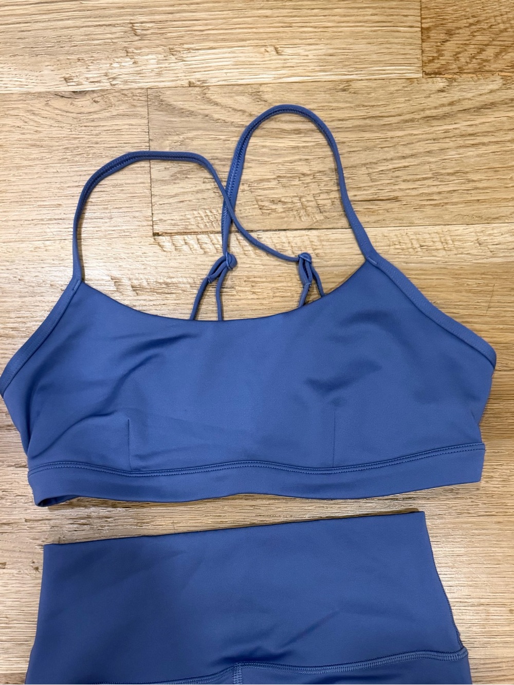 ALO Yoga Airlift Intrigue Bra in Infinity Blue